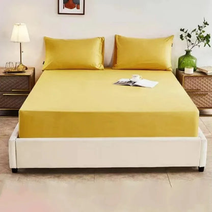 Ensemble de draps-housses doux 3 pièces avec ajustement élastique