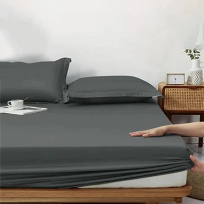 Ensemble de draps-housses doux 3 pièces avec ajustement élastique
