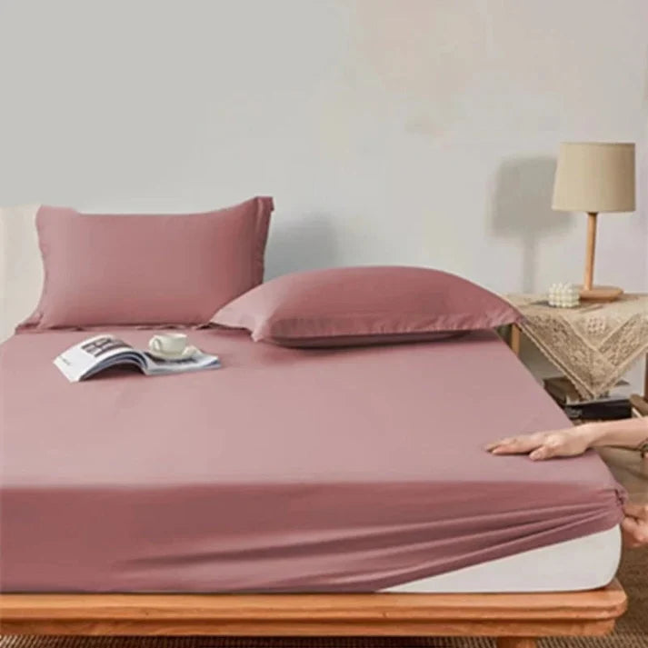 Ensemble de draps-housses doux 3 pièces avec ajustement élastique
