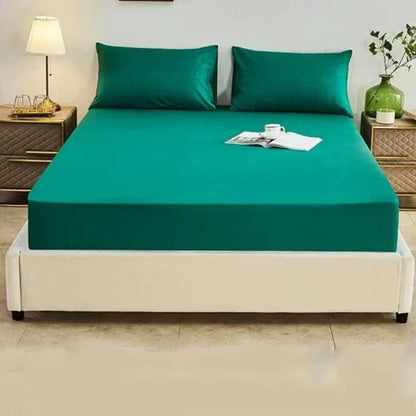 Ensemble de draps-housses doux 3 pièces avec ajustement élastique