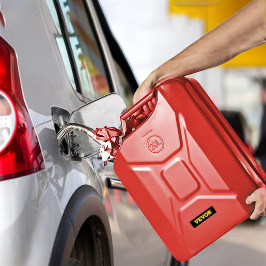 Bec verseur de carburant en acier inoxydable avec filtre en maille