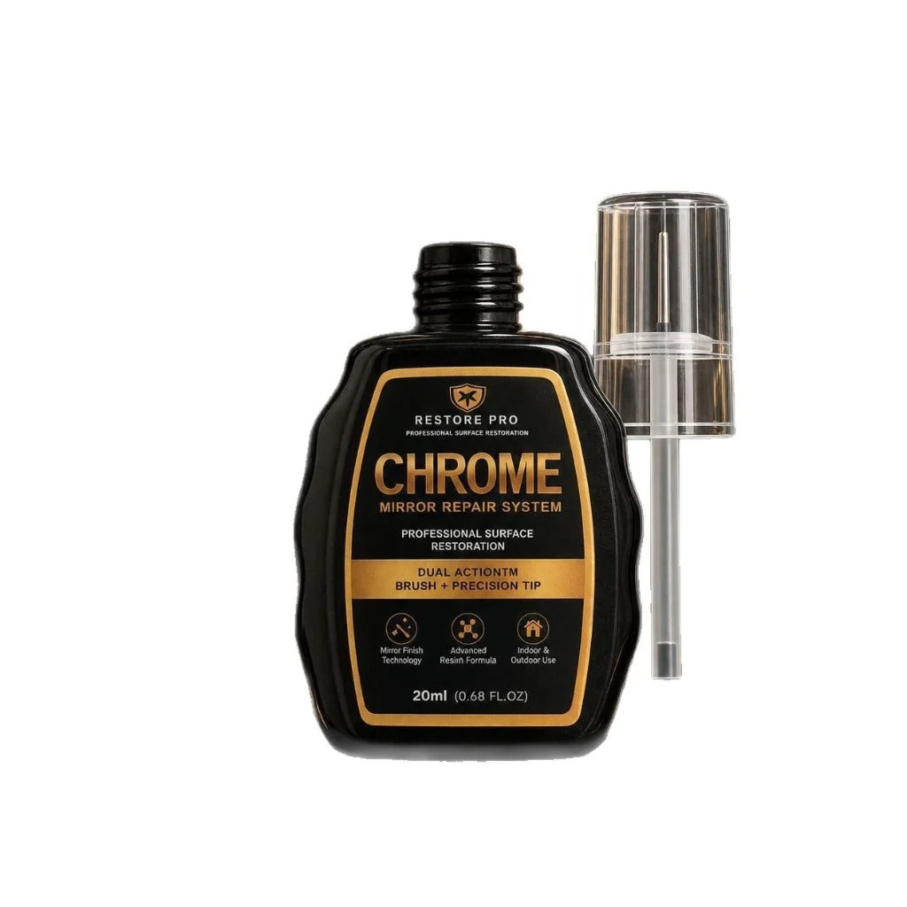 Stylo professionnel de réparation chromée