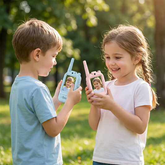 Talkies-walkies vidéo pour enfants lot de 2