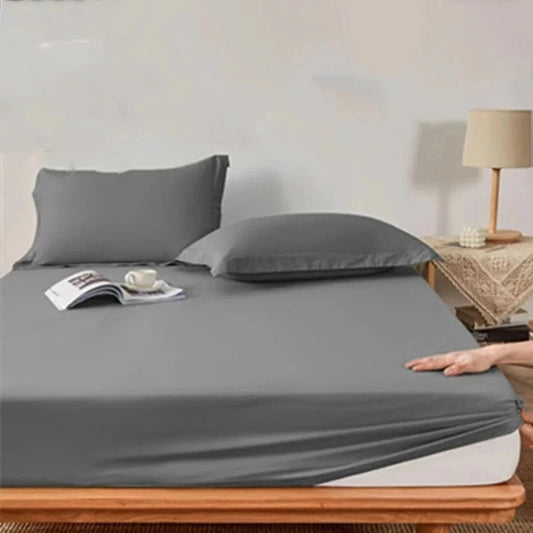Ensemble de draps-housses doux 3 pièces avec ajustement élastique