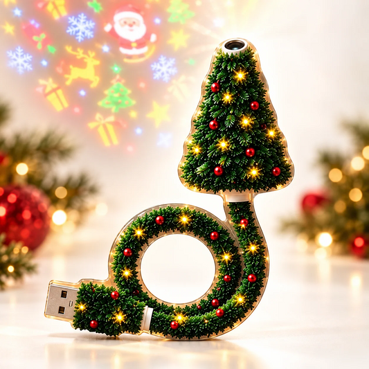 Projecteur de Noël HD USB JulGlow