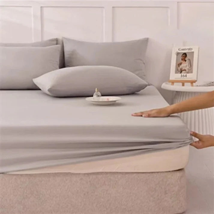 Ensemble de draps-housses doux 3 pièces avec ajustement élastique