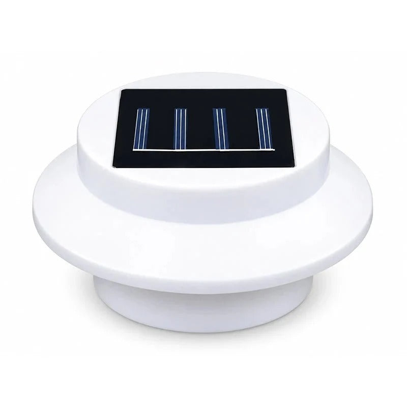 Lampes LED solaires étanches pour gouttière