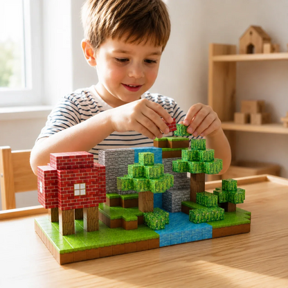 Blocs de construction magnétiques 3D Bloxy