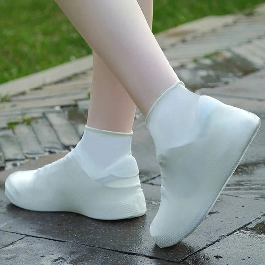Couvre-chaussures de pluie étanches en latex