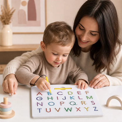 Tableau d’écriture magnétique 2 en 1 pour enfants