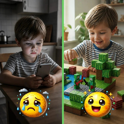 Blocs de construction magnétiques 3D Bloxy