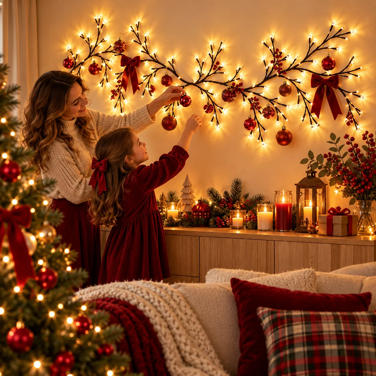 Branches décoratives LED Twinkle Wood