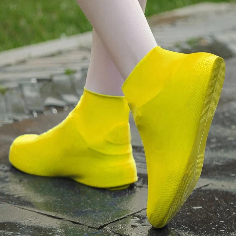 Couvre-chaussures de pluie étanches en latex
