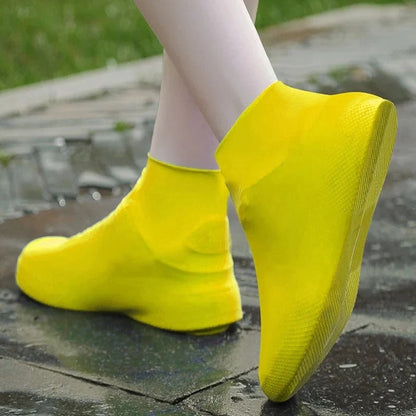 Couvre-chaussures de pluie étanches en latex