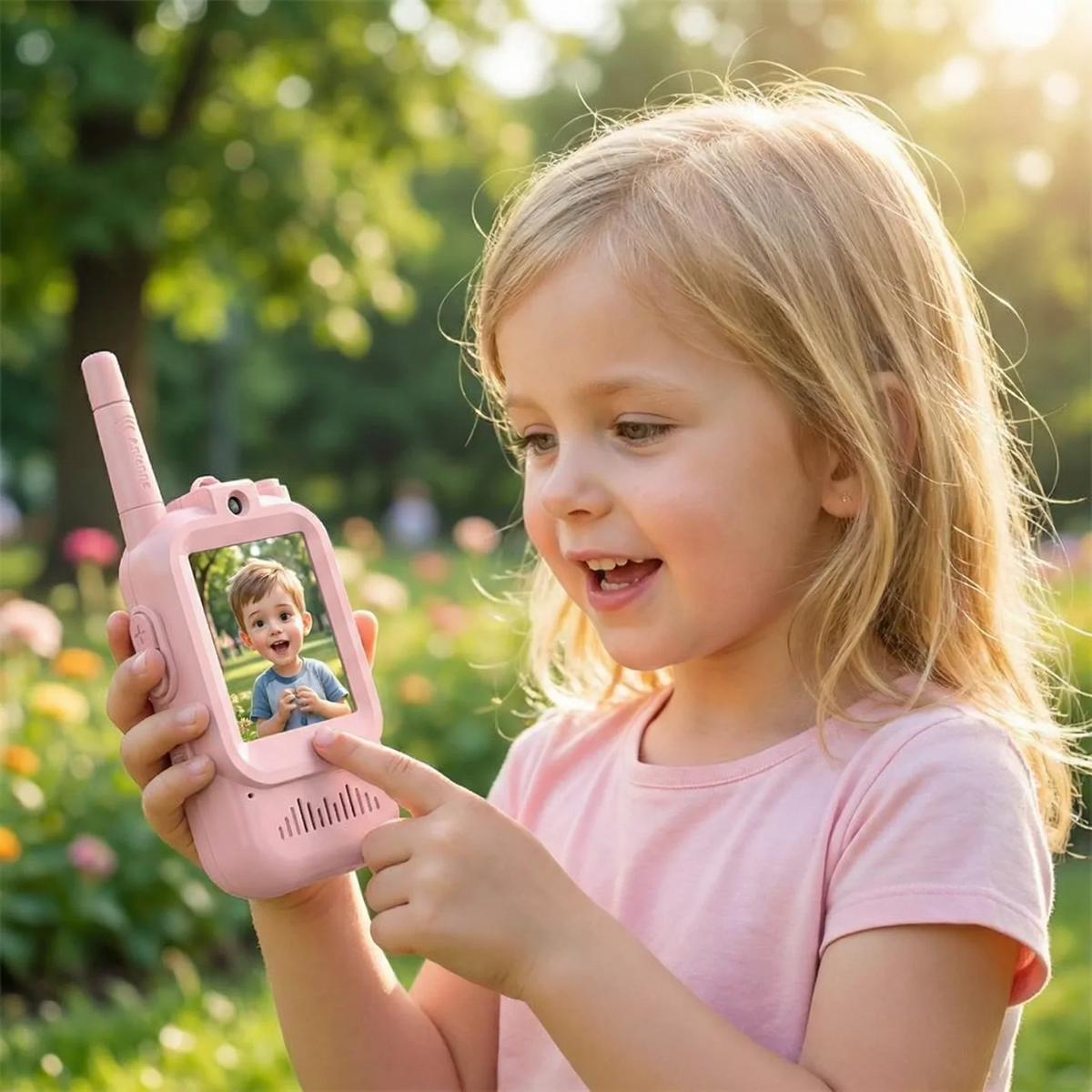 Talkies-walkies vidéo pour enfants lot de 2