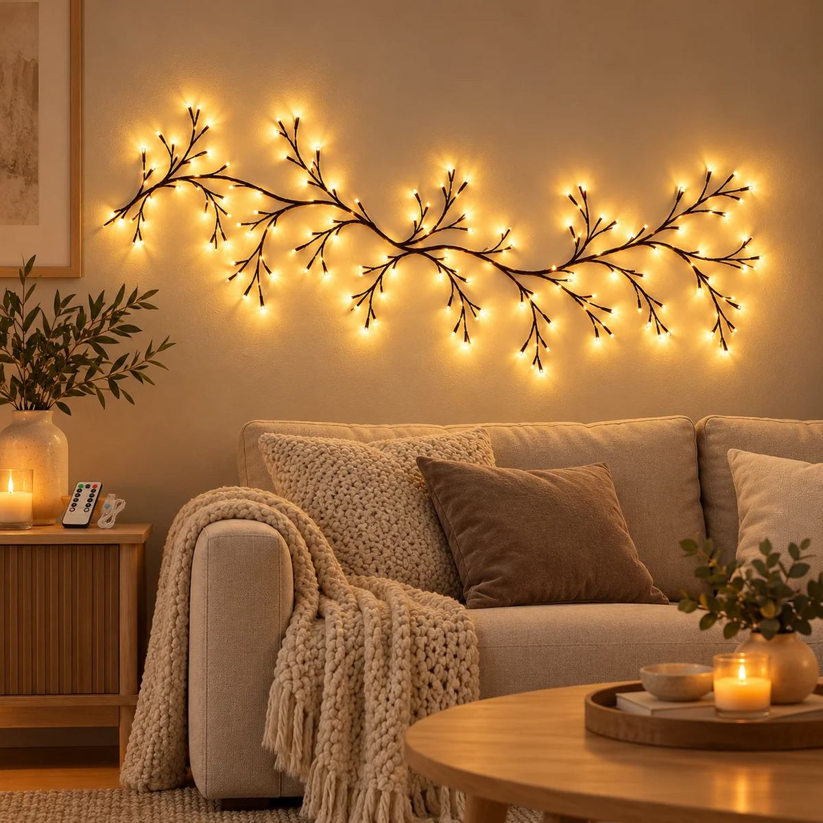 Branches décoratives LED Twinkle Wood