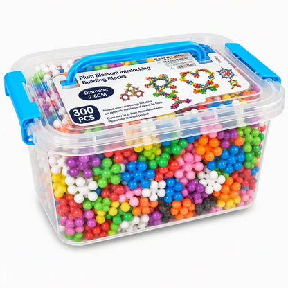 Blocs de construction flocon de neige 3D pour enfants