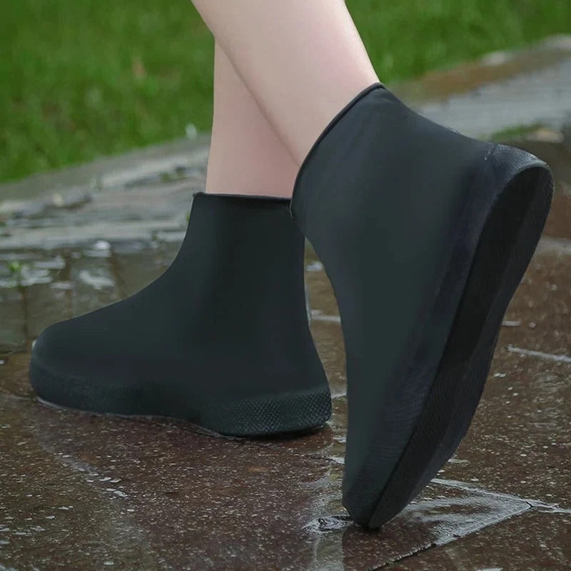 Couvre-chaussures de pluie étanches en latex