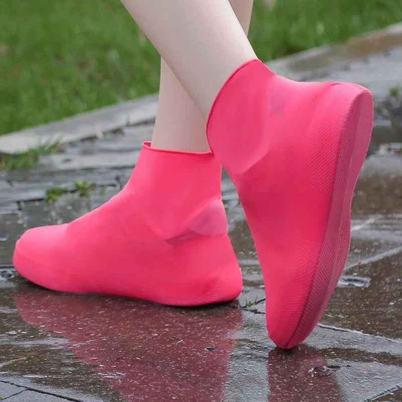 Couvre-chaussures de pluie étanches en latex