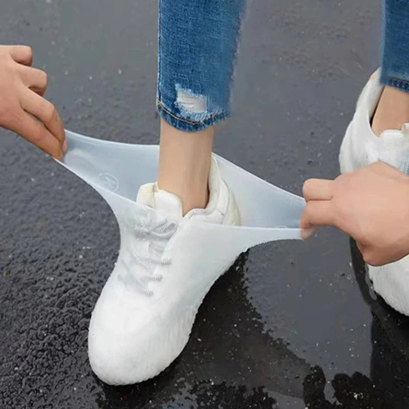 Couvre-chaussures de pluie étanches en latex