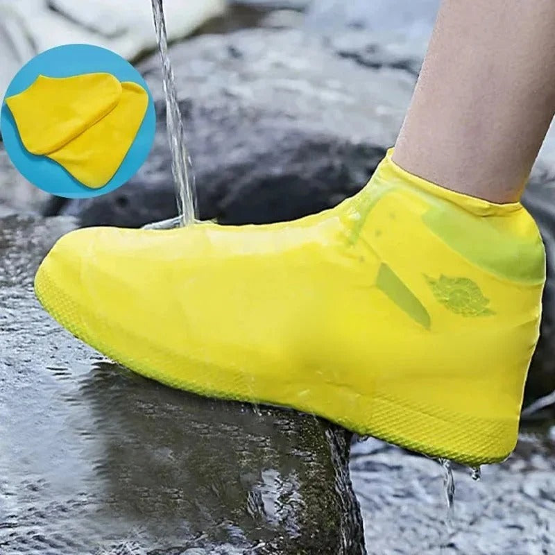 Couvre-chaussures de pluie étanches en latex