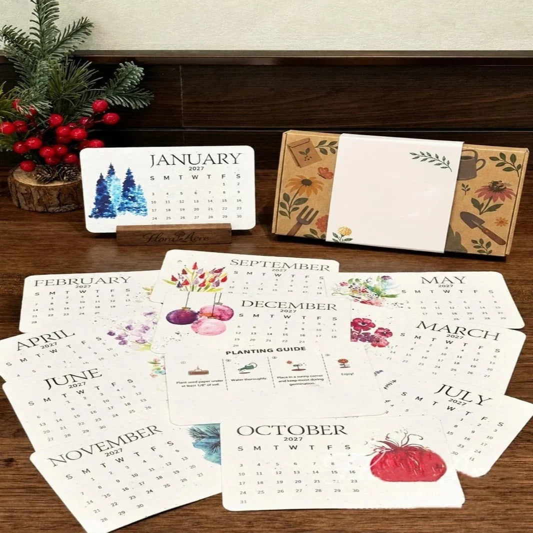 Calendrier de graines à planter 2027