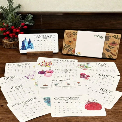 Calendrier de graines à planter 2027
