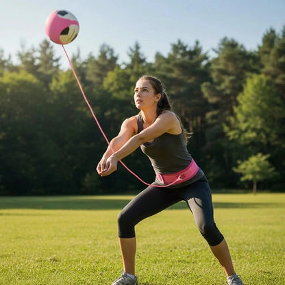 Entraîneur de volley-ball avec ceinture de hanche et 2 entraîneurs pour les mains