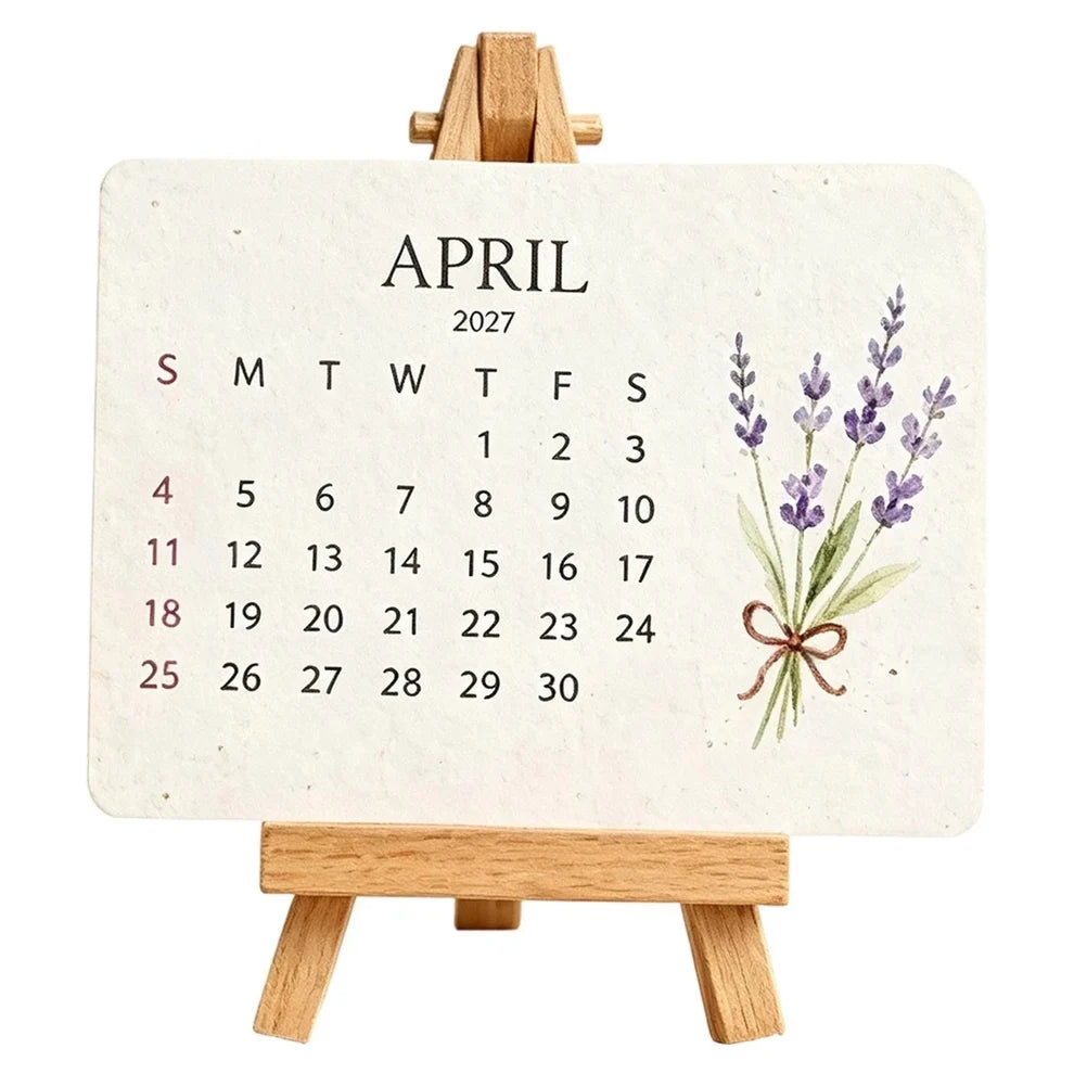 Calendrier de graines à planter 2027