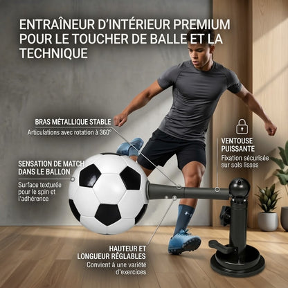 SoloKick 360 entraîneur de football en intérieur